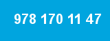 978 170 11 47